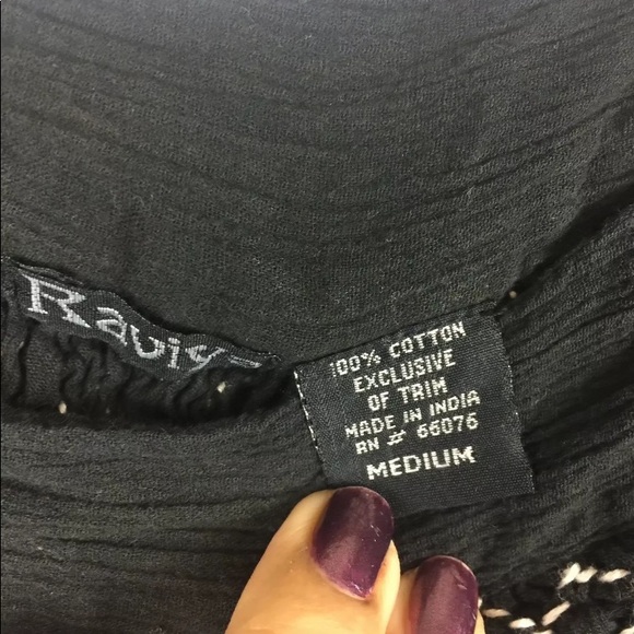 @ Raviya Embroidered Sleeveless Swim Coverup BA - Picture 4 of 5